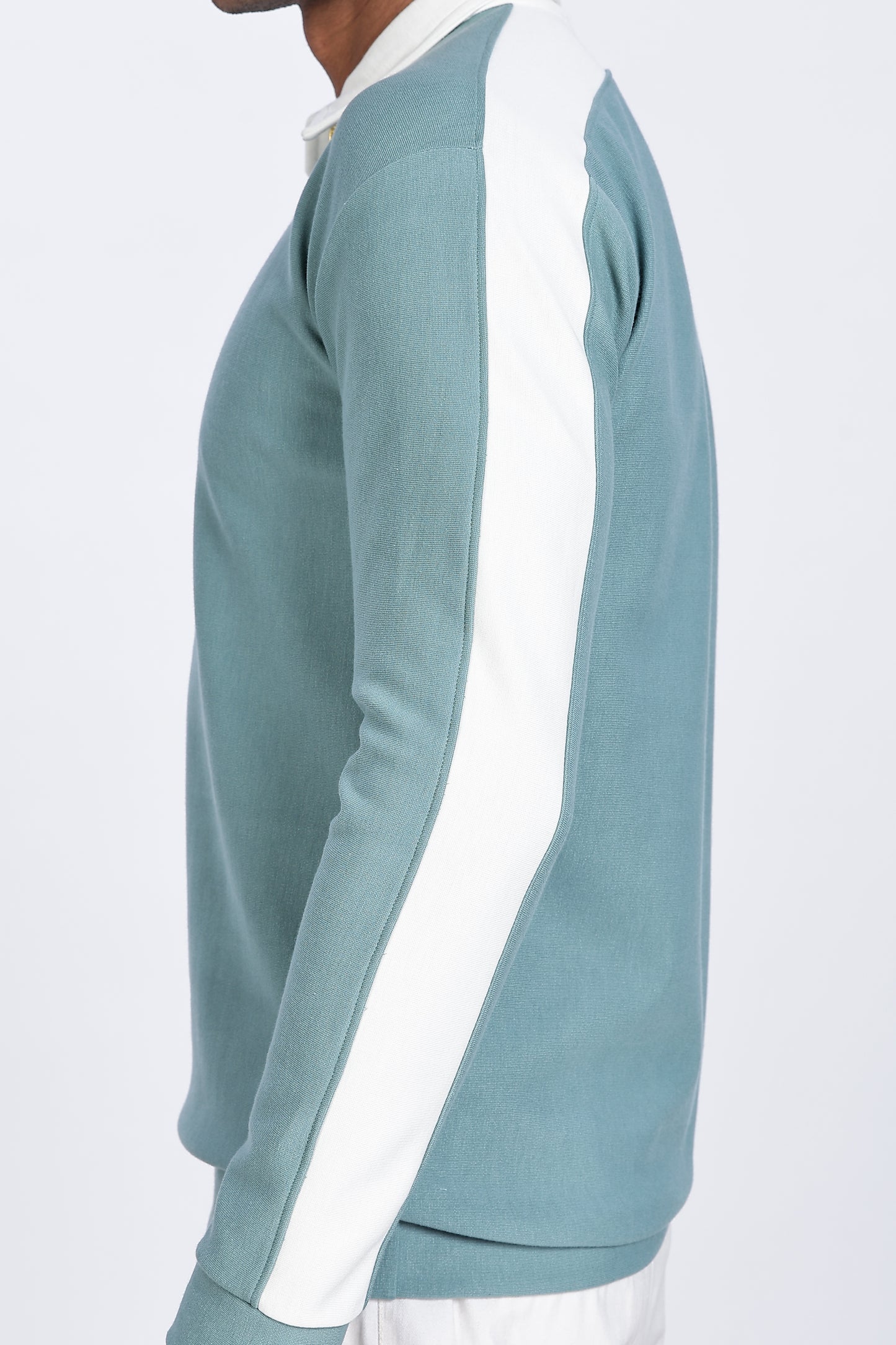 Aqua Crest Quarter-Zip
