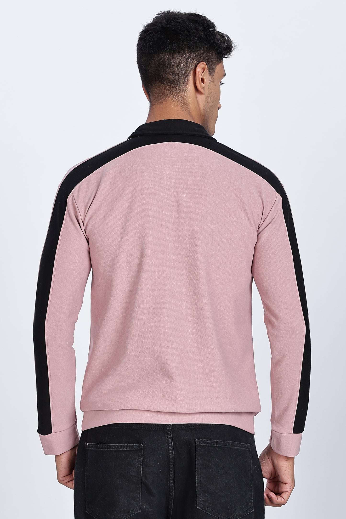 Dusty Rose Zip Polo