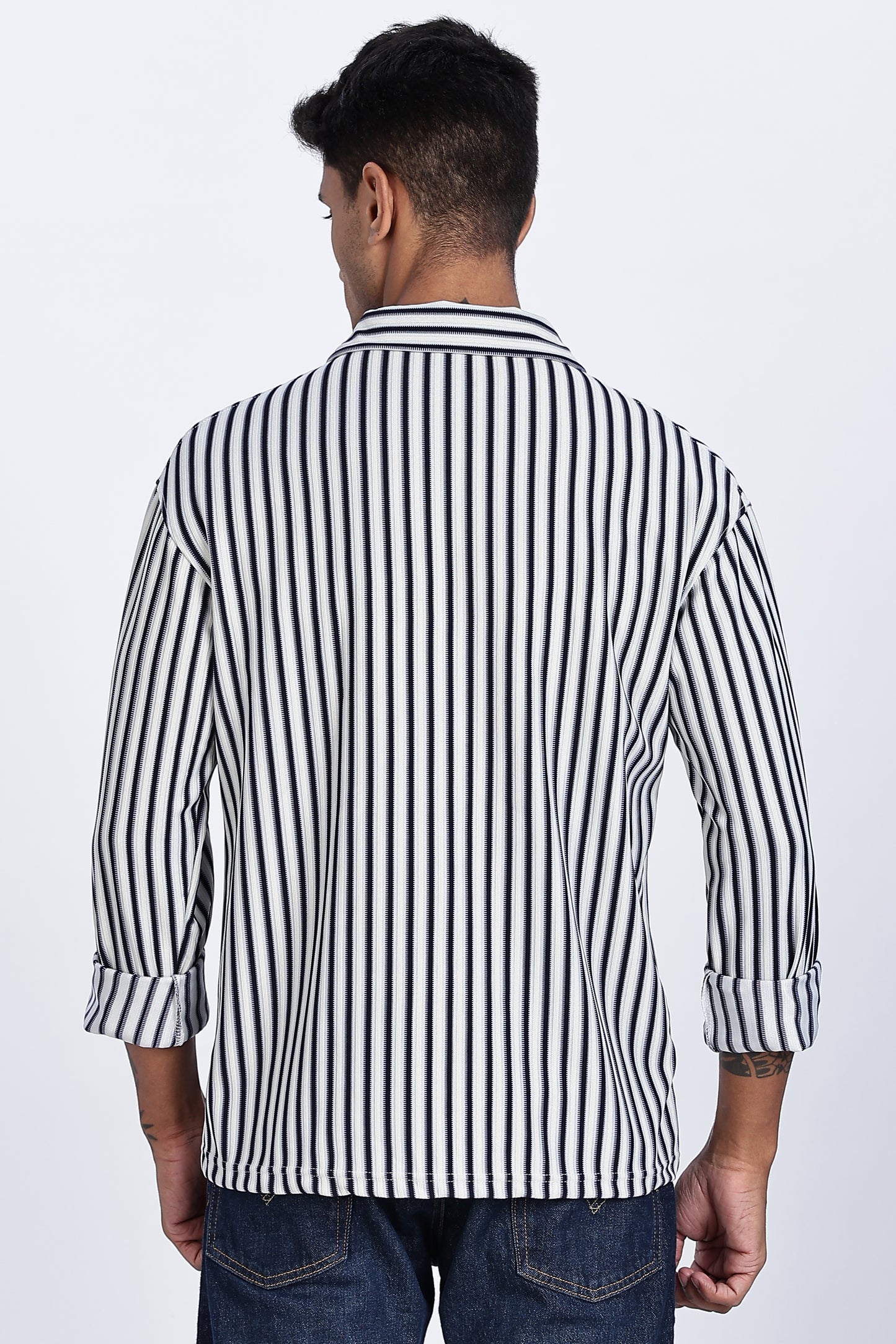 Mono Vibe Stripe Shirt
