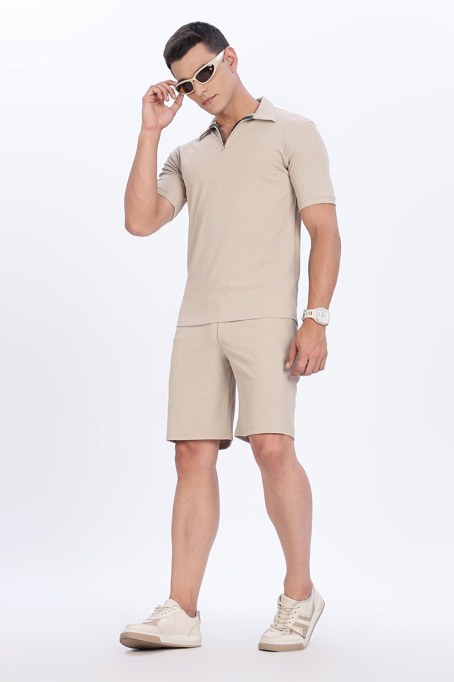 Sandshell Polo Co-ord Set