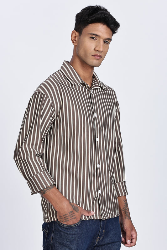 Café Stripe Shirt
