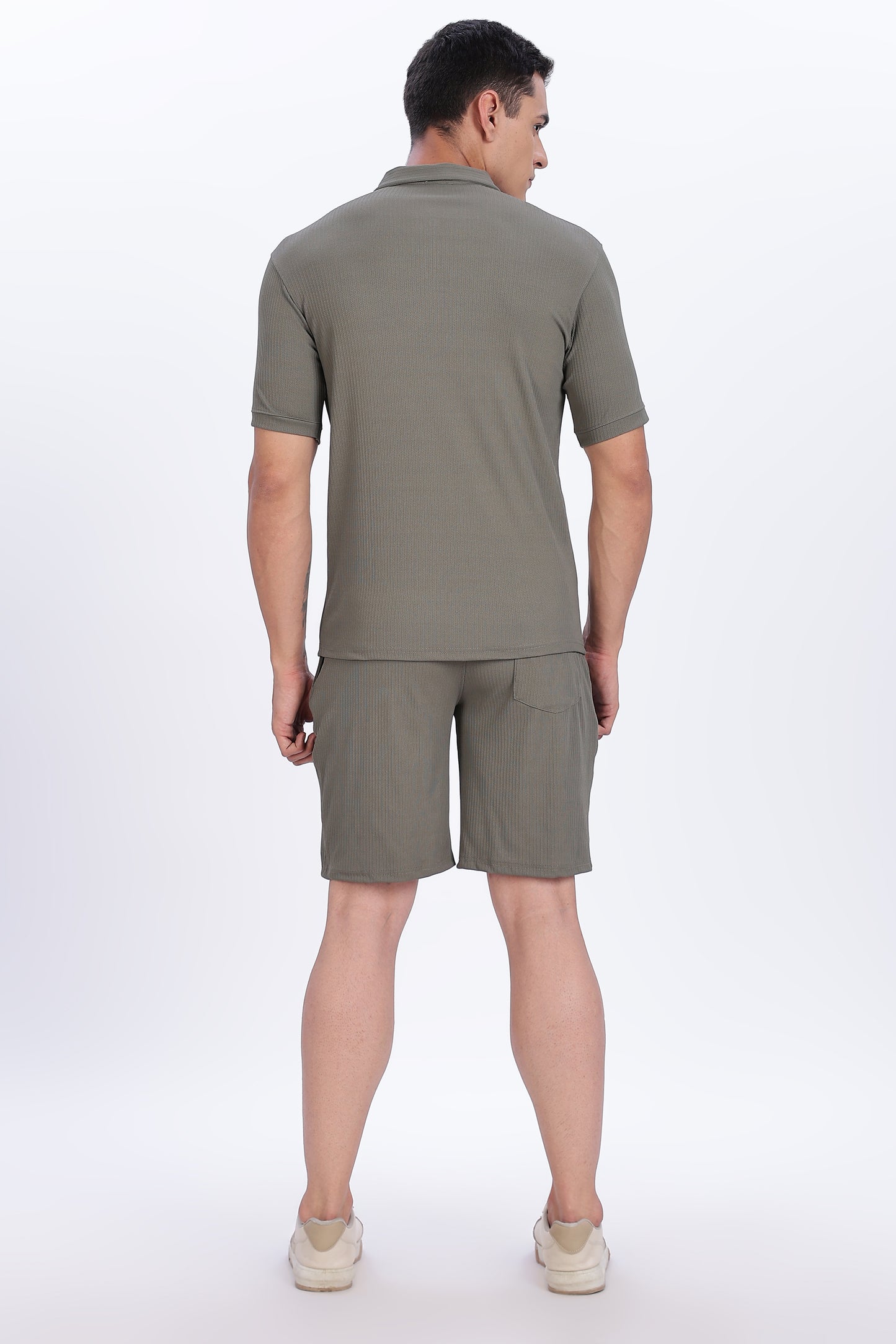 Mens zip polo Co-ord Set