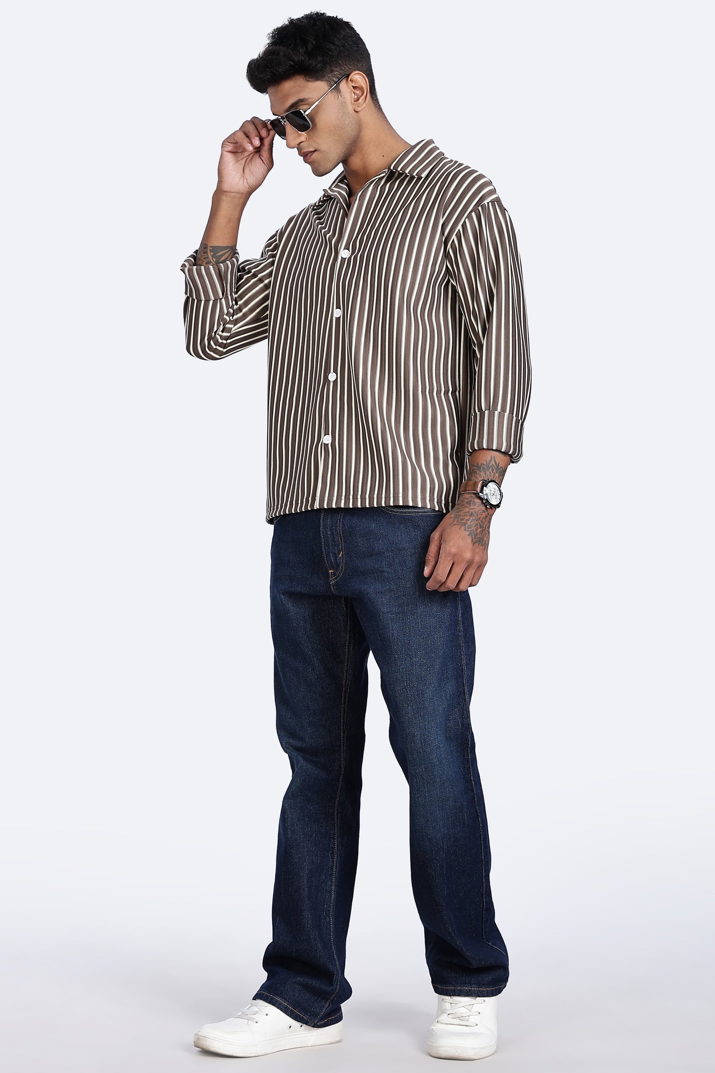 Café Stripe Shirt