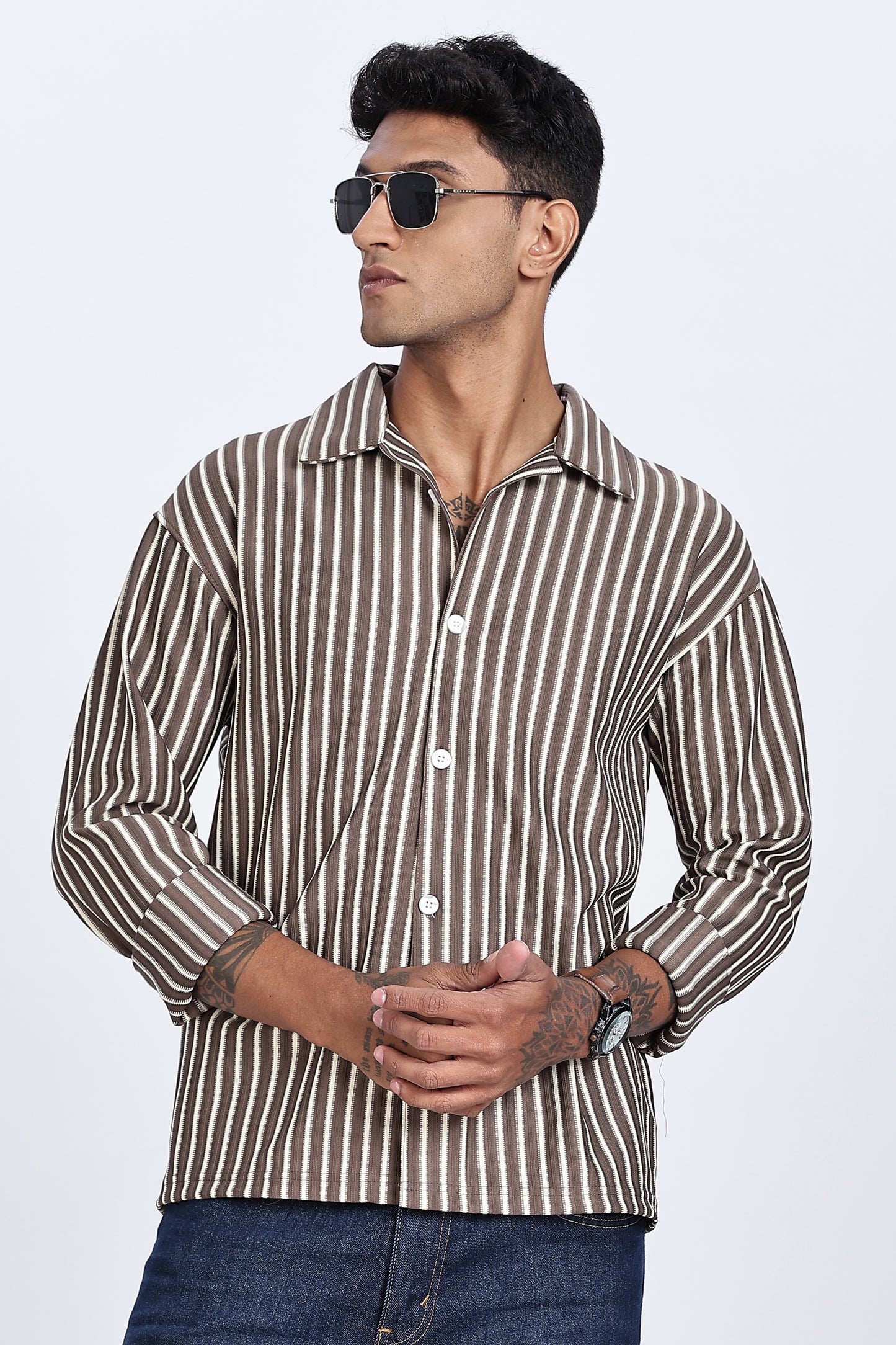 Café Stripe Shirt