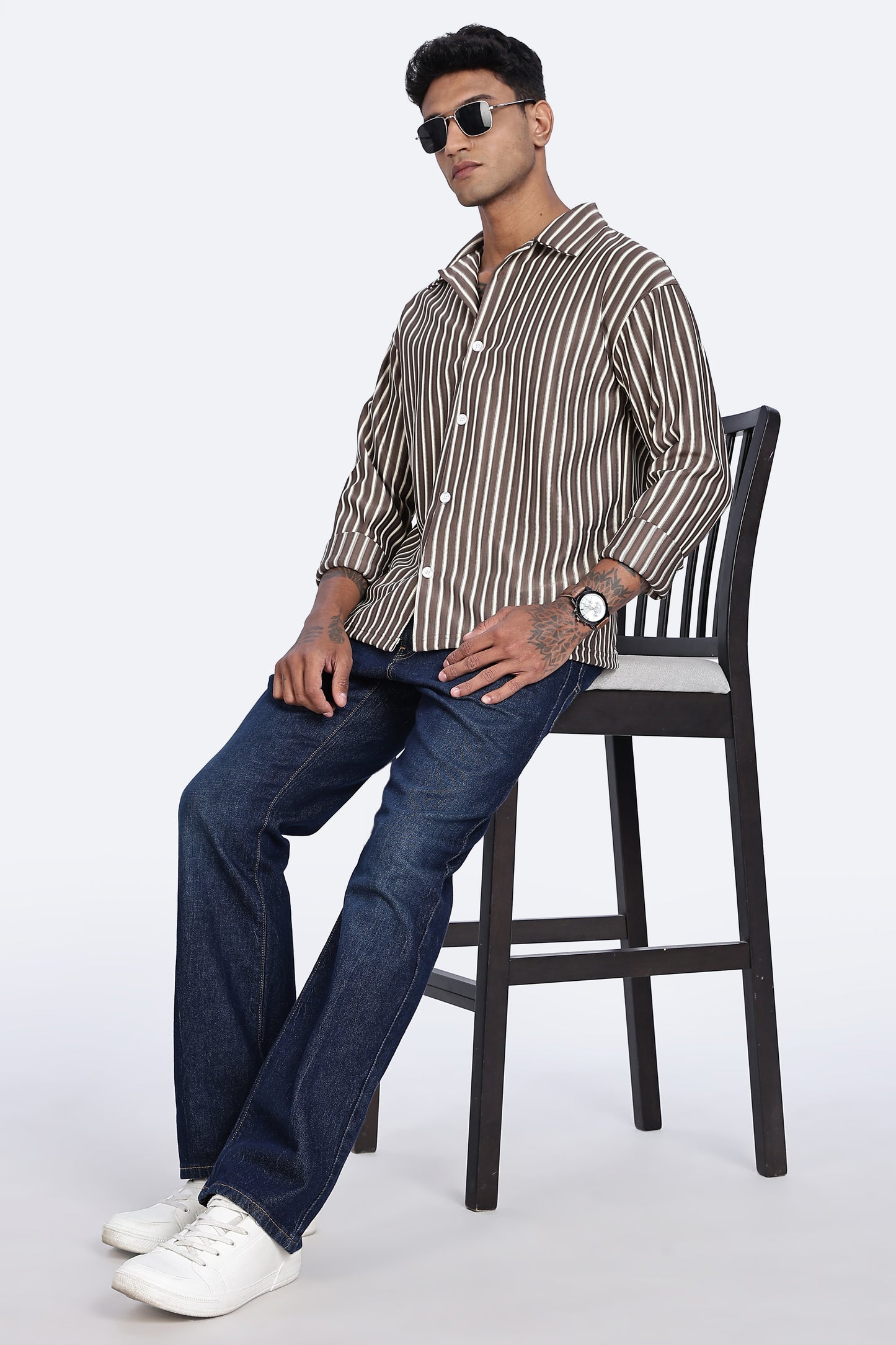 Café Stripe Shirt