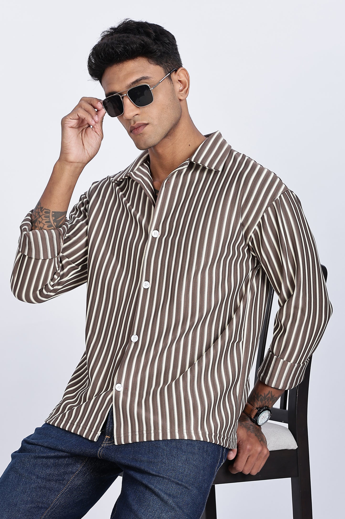 Café Stripe Shirt