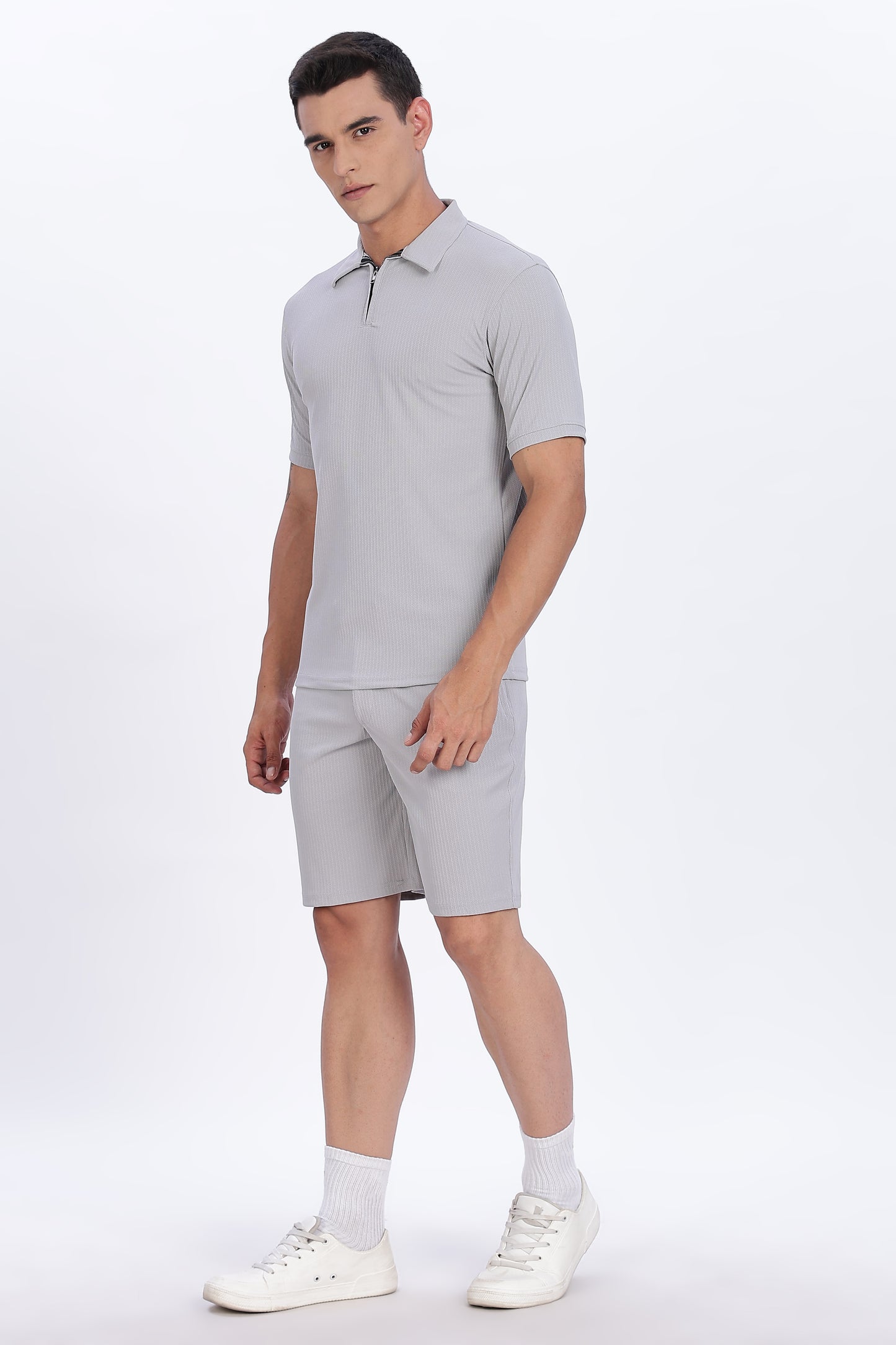 Soft Grey Performance Co-Ord