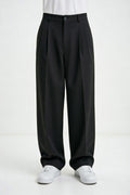 Korean Gen-Z Relaxed Fit Pants – Black