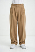 Korean Gen-Z Relaxed Fit Pants – Camel