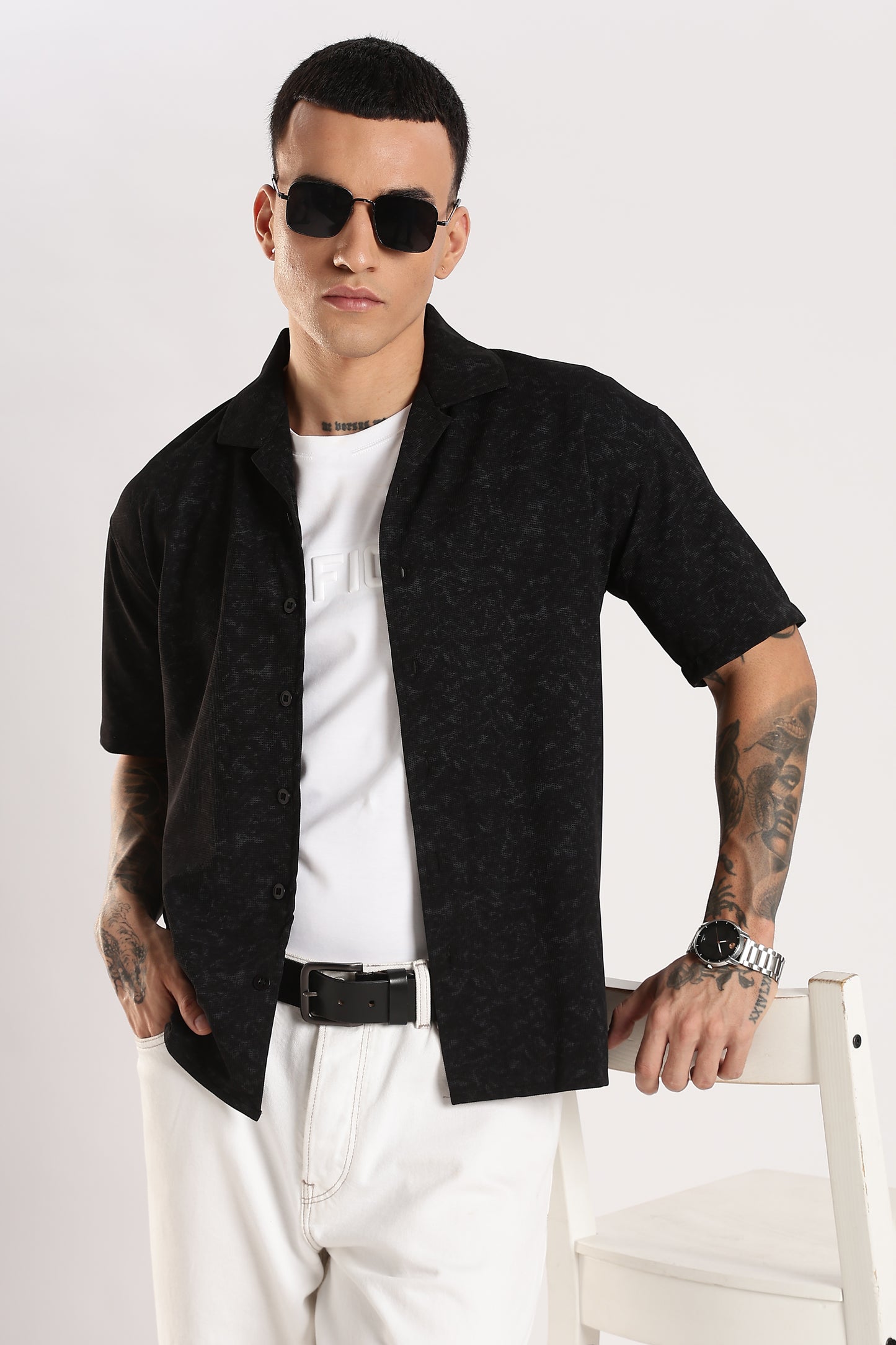 Charcoal Drift Shirt