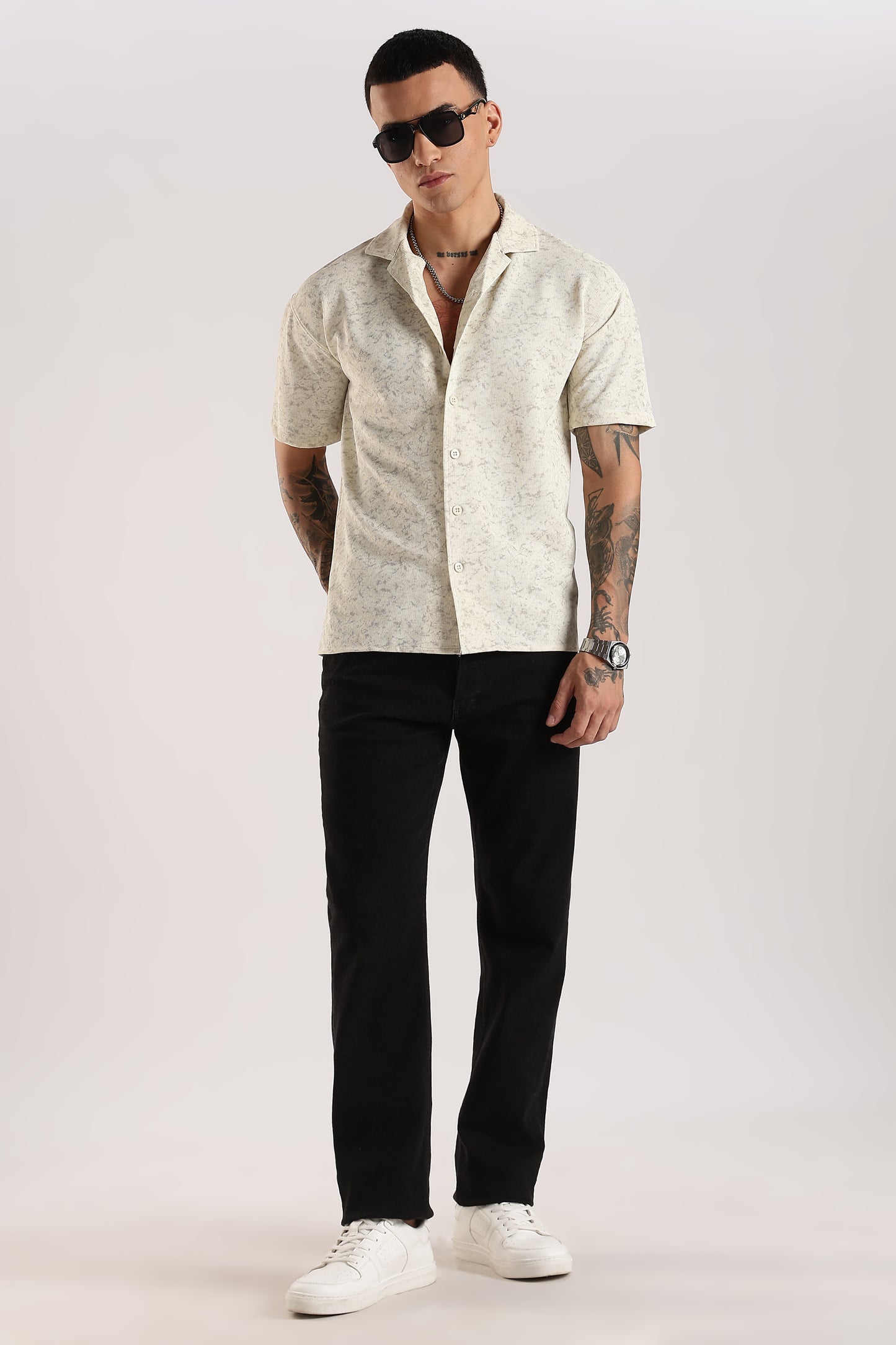 Beach Glow Textured Shirt
