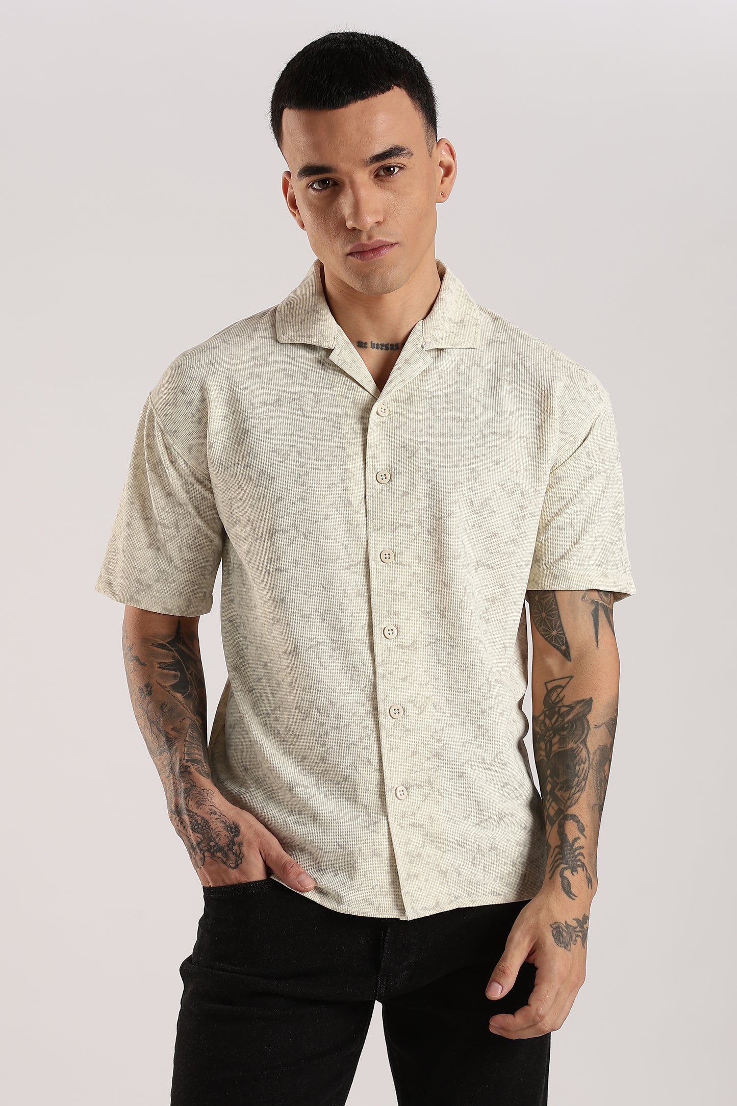Beach Glow Textured Shirt