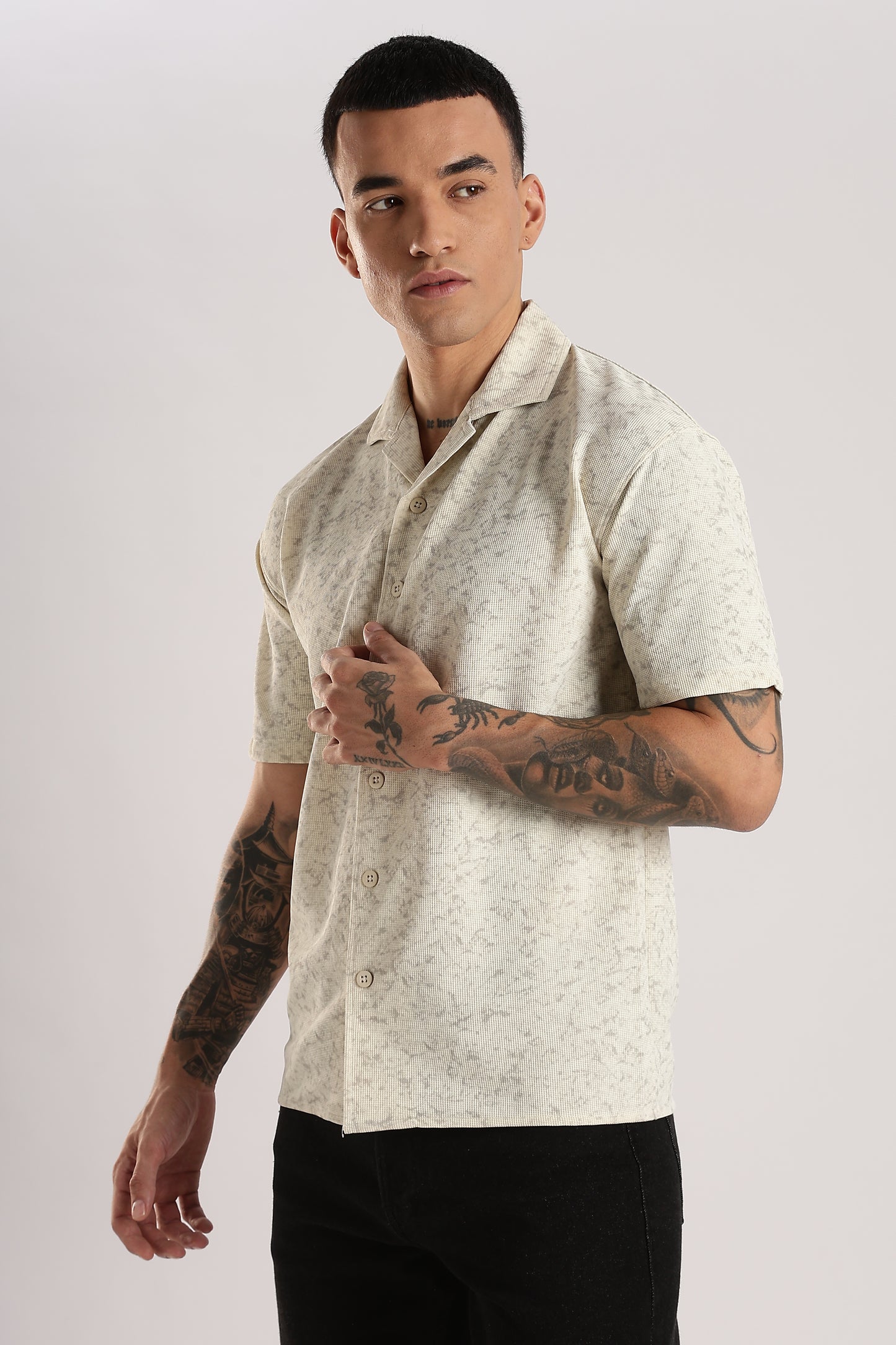 Beach Glow Textured Shirt