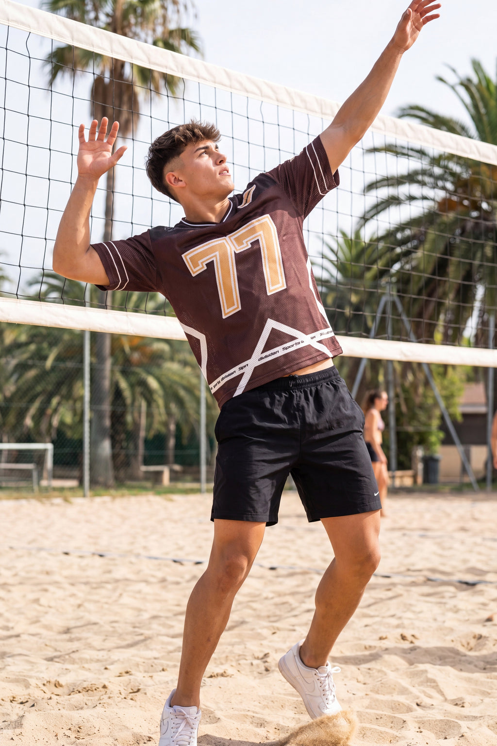 Brown 77 Sports Jersey