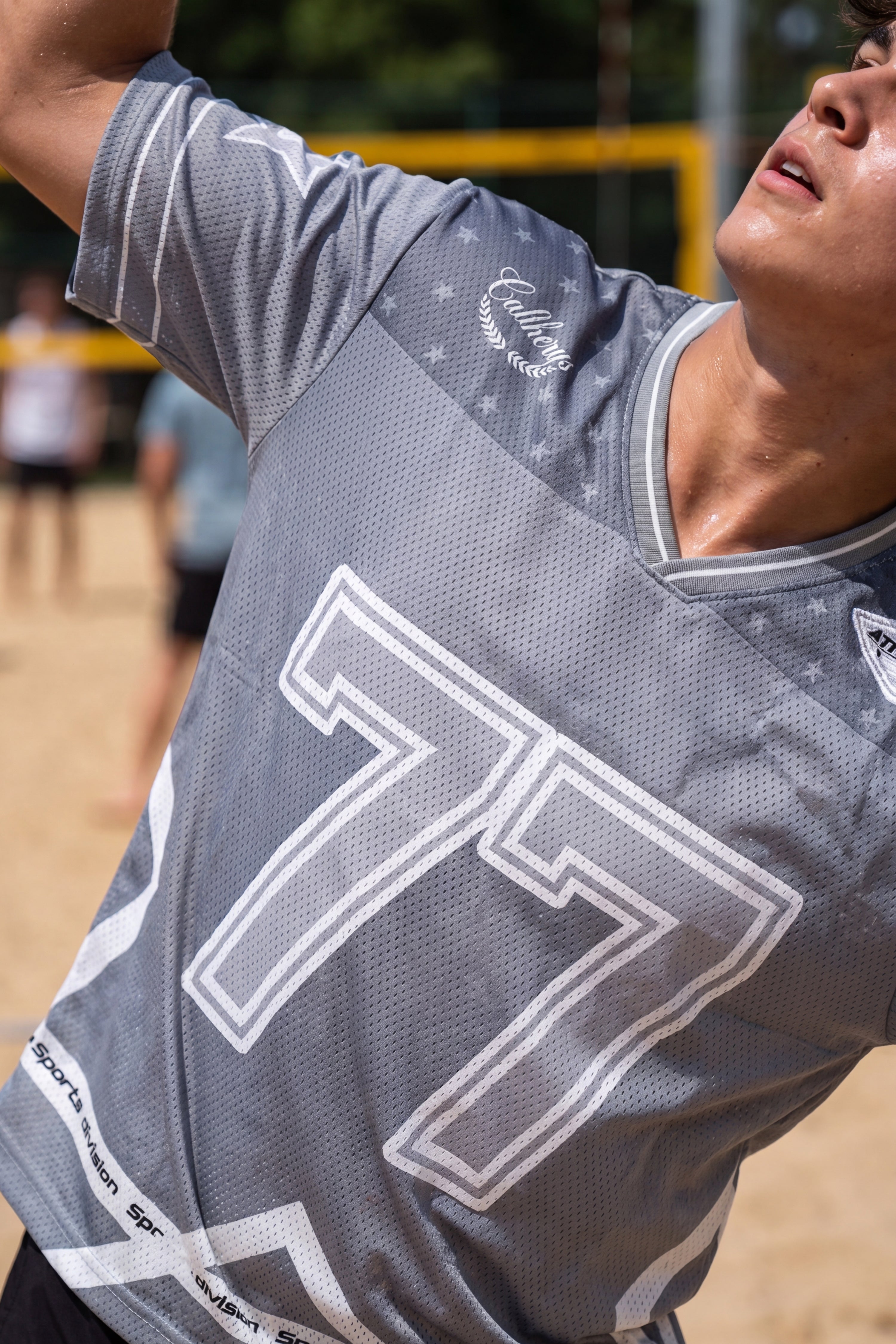 Light Grey 77 Jersey