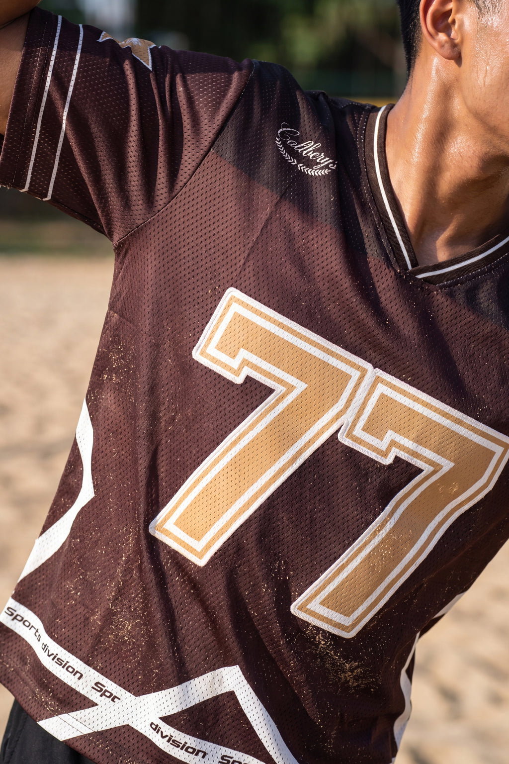 Brown 77 Sports Jersey