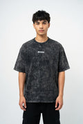 Black Stone Wash Essential Tee