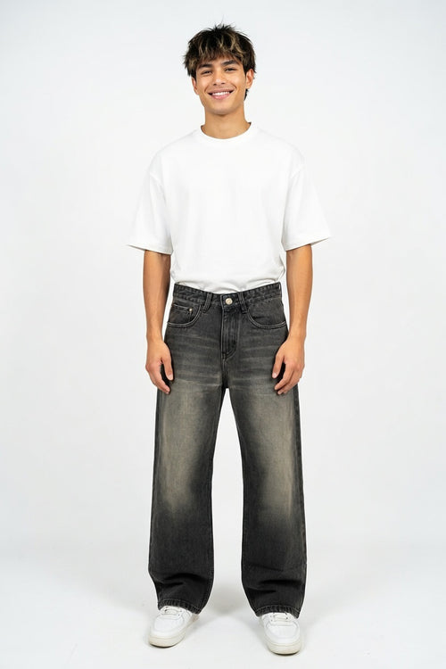 Aged Charcoal The Vintage Baggy Jeans
