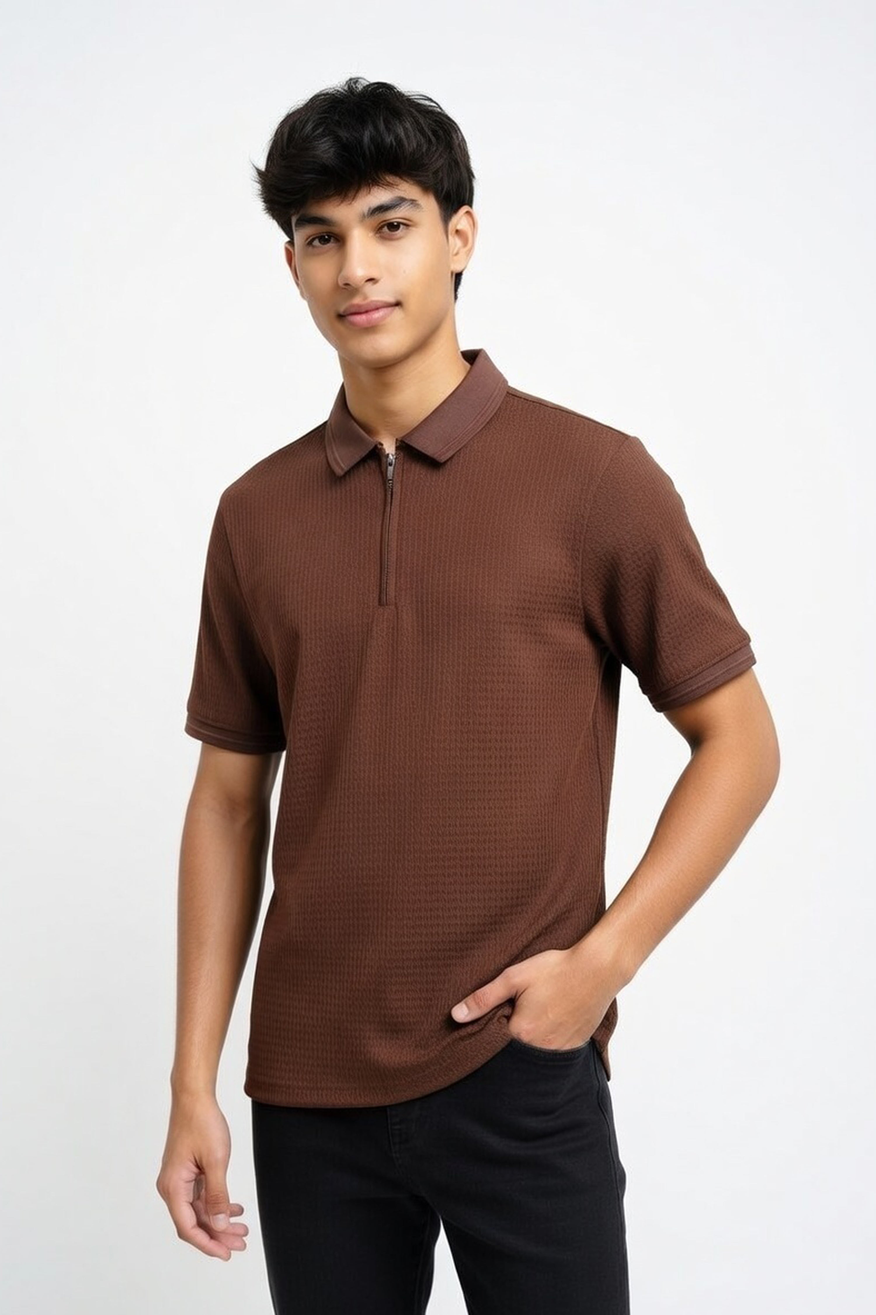 The Chocolate Minimalist Micro-Polo