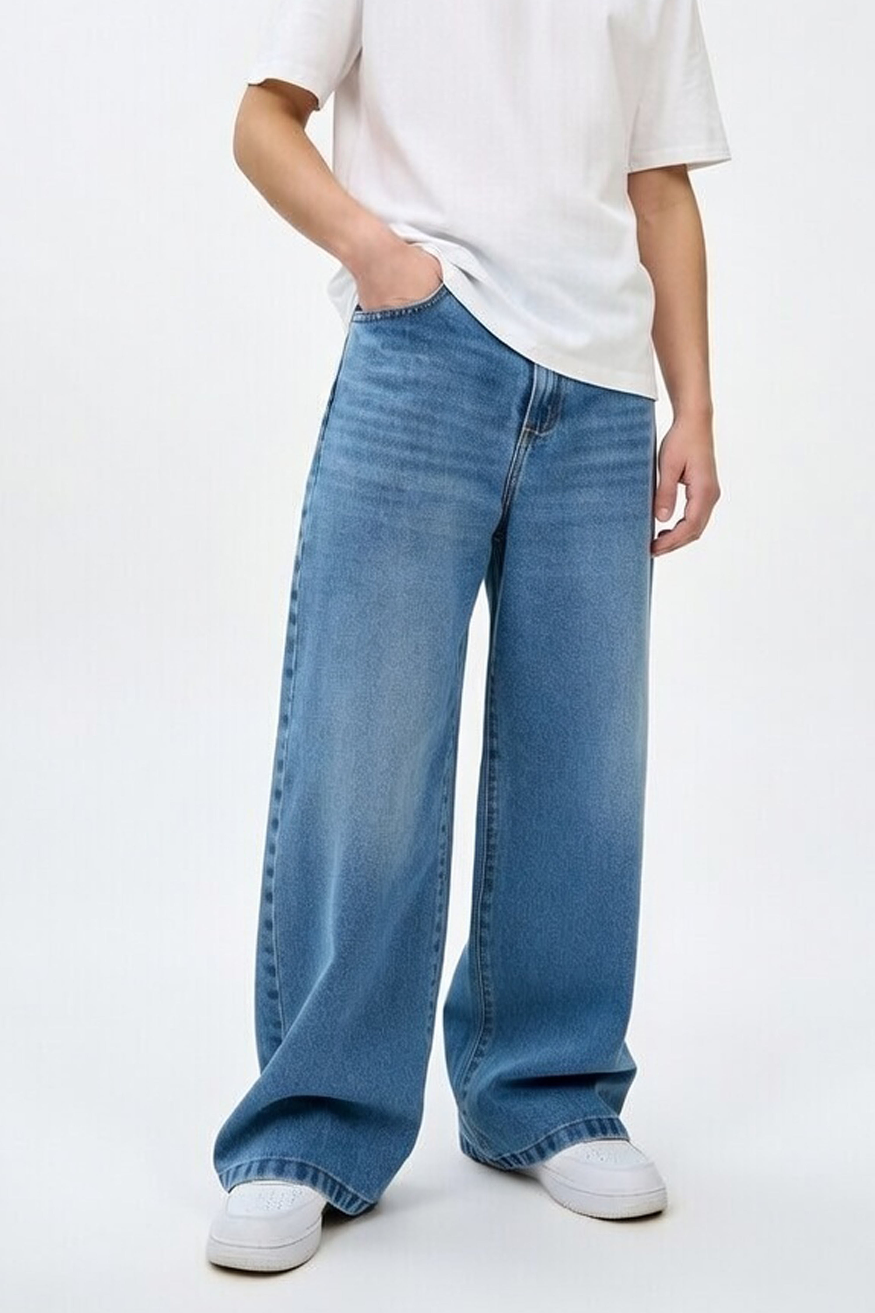 Baggy Blue Denim Pants – DYAMIC
