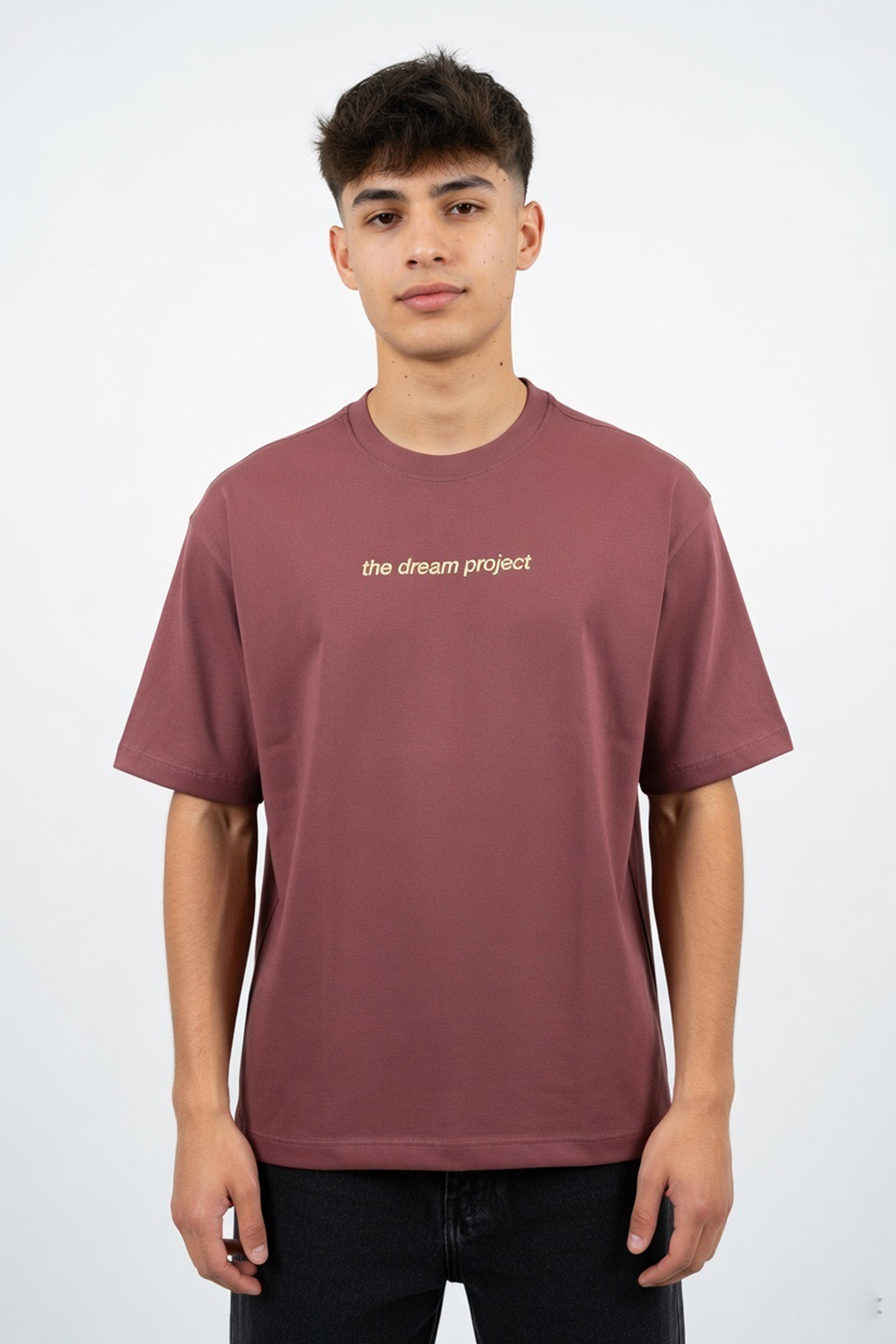 Dreaming Is Planning Oversized Graphic Tee