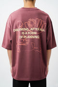 Dreaming Is Planning Oversized Graphic Tee